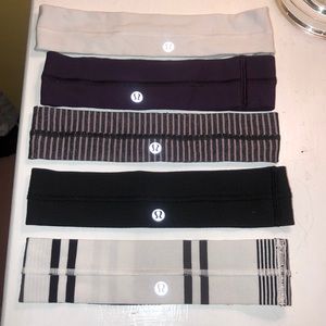 LuLulemon headbands lot 5
